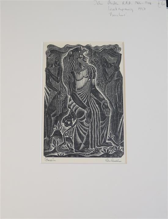 John Austen (1886-1948) Bacchus all unframed